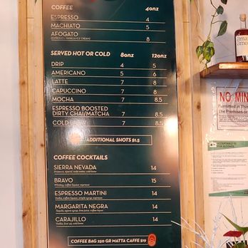 Matta Cafe - Menu - Coffee & Tea Near Me - Portland, Oregon Matta Cafe - Menu - Coffee & Tea Near Me - Portland, Oregon