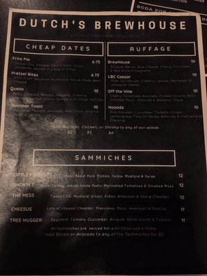 Menu photo 7 Dutch's Brewhouse Long Beach, CA