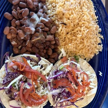 Salsa's Taqueria - Two Taco plate - Mexican Near Me - Folsom, California