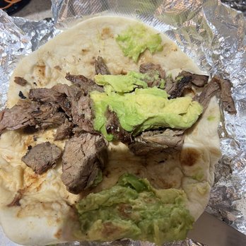 Mexico Taqueria - Most bland fajitas and only half the taco had guacamole. - Mexican Near Me - San Antonio, Texas