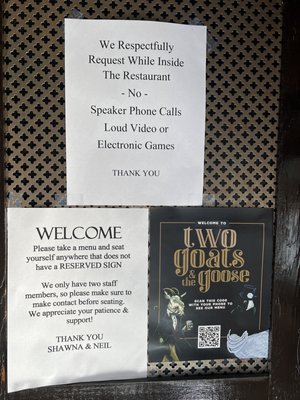 TWO GOATS & THE GOOSE by null