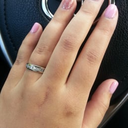 My gel mani by lisa. I love it!