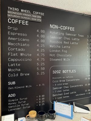 Menu photo 5 Third Wheel Coffee San Francisco, CA Menu photo 5 Third Wheel Coffee San Francisco, CA