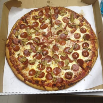 DiPaulo's Pizzeria - Pepperoni with mushrooms - nothing better! - Pizza Near Me - Tonawanda, New York