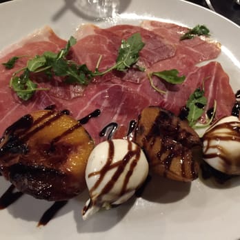 Next Bistro - Peach burrata - Mediterranean Near Me - Colleyville, Texas