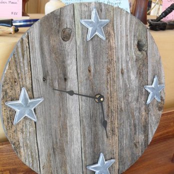 Woodcraft - Up-Cycled Clock - Home & Garden Near Me - Norfolk, Virginia Woodcraft - Up-Cycled Clock - Home & Garden Near Me - Norfolk, Virginia