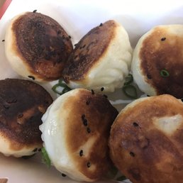 Pan fried pork dumplings. Yummm!!! Pan fried pork dumplings. Yummm!!!