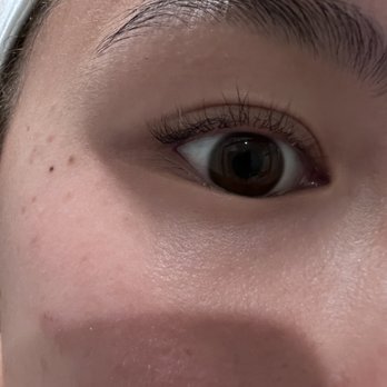 Beverly Hills Lashes - Can see layer of bent lashes - Eyelash Service Near Me - West Hollywood, California Beverly Hills Lashes - Can see layer of bent lashes - Eyelash Service Near Me - West Hollywood, California