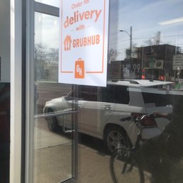 a delivery truck and a bicycle