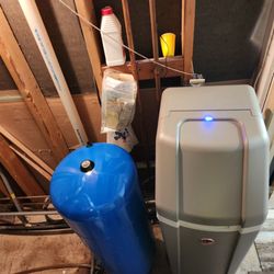 Liberty Heating Cooling & Plumbing - Replaced old well tank and controls along with bad water softener.