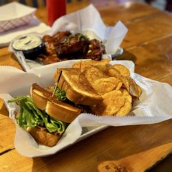 The Boathouse Waterway - Duck BLT & wings