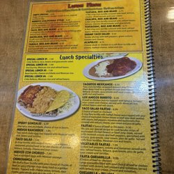 Los Amigos Mexican Restaurant - Menu