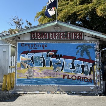 Cuban Coffee Queen Waterfront - Mural - Coffee & Tea Near Me - Key West, Florida
