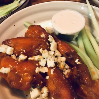 Bonfire Grille - BFG Wings Buffalo Gorgonzola - New American Near Me - Milford, Connecticut Bonfire Grille - BFG Wings Buffalo Gorgonzola - New American Near Me - Milford, Connecticut