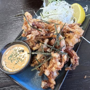 Otosan Ramen - Geso Squid Tempura with Spicy Aioli - Ramen Near Me - McLean, Virginia Otosan Ramen - Geso Squid Tempura with Spicy Aioli - Ramen Near Me - McLean, Virginia