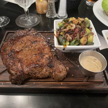 BT Prime Steakhouse - 20 oz ribeye with Brussels - Steakhouses Near Me - Nesbit, Mississippi BT Prime Steakhouse - 20 oz ribeye with Brussels - Steakhouses Near Me - Nesbit, Mississippi
