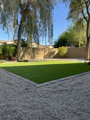 Artificial Grass - Transform Your Phoenix Landscape with Premium Artificial Grass Installation
Upgrade your outdoor space with our expert artificial grass installation services, designed specifically for the unique climate of Phoenix, Arizona. Our team combines years of local experience with top-quality, eco-friendly turf products—delivering lush, low-maintenance lawns that look and feel natural all year round.
Why Choose Us?
Specializing in residential and commercial transformations
Heat-resistant, UV-protected turf ideal for Arizona sun
Water-saving solutions that cut your maintenance costs
Pet- and family-friendly, durable, and safe
Custom designs tailored to your vision and needs
From backyards and play areas to putting greens and pool surrounds, we handle projects of any size with attention to detail and customer satisfaction as our top priorities. Let us give you a beautiful, worry-free lawn you’ll love for years to come.
Request a free consultation and see why Phoenix homeowners and businesses trust us for artificial grass installation! Artificial Grass - Transform Your Phoenix Landscape with Premium Artificial Grass Installation
Upgrade your outdoor space with our expert artificial grass installation services, designed specifically for the unique climate of Phoenix, Arizona. Our team combines years of local experience with top-quality, eco-friendly turf products—delivering lush, low-maintenance lawns that look and feel natural all year round.
Why Choose Us?
Specializing in residential and commercial transformations
Heat-resistant, UV-protected turf ideal for Arizona sun
Water-saving solutions that cut your maintenance costs
Pet- and family-friendly, durable, and safe
Custom designs tailored to your vision and needs
From backyards and play areas to putting greens and pool surrounds, we handle projects of any size with attention to detail and customer satisfaction as our top priorities. Let us give you a beautiful, worry-free lawn you’ll love for years to come.
Request a free consultation and see why Phoenix homeowners and businesses trust us for artificial grass installation!