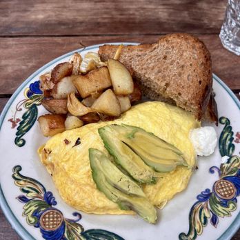 Zazie - Omelette with house potatoes - Breakfast & Brunch Near Me - San Francisco, California Zazie - Omelette with house potatoes - Breakfast & Brunch Near Me - San Francisco, California