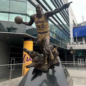 Crypto Arena - Magic statue - Stadiums & Arenas Near Me - Los Angeles, California