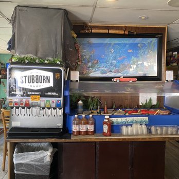Catalina Fish Kitchen - Soda fountain and salsa bar - Seafood Near Me - Costa Mesa, California Catalina Fish Kitchen - Soda fountain and salsa bar - Seafood Near Me - Costa Mesa, California