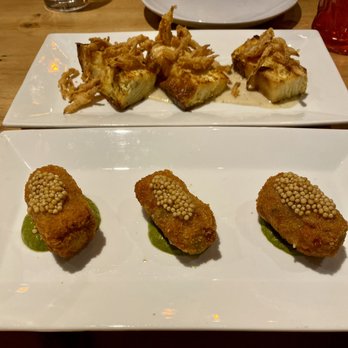 The People’s Kitchen - Smoked chicken tots and scalloped potato appetizers. - American Near Me - Lansing, Michigan