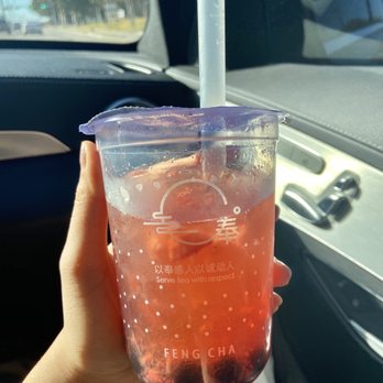 Feng Cha - Garland - Strawberry Overload - Coffee & Tea Near Me - Garland, Texas Feng Cha - Garland - Strawberry Overload - Coffee & Tea Near Me - Garland, Texas
