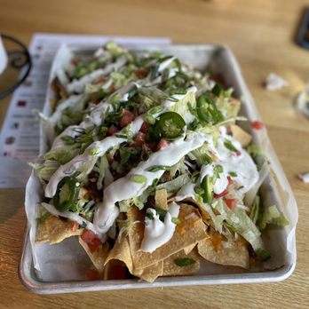 Aspen Tap House - Nachos with ground beef - Burgers Near Me - Champaign, Illinois