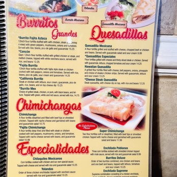 Los Aztecas - Menu - Mexican Near Me - Indian Land , South Carolina Los Aztecas - Menu - Mexican Near Me - Indian Land , South Carolina