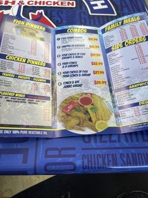 Menu photo 2 Hook fish and chicken Miami Gardens, FL Menu photo 2 Hook fish and chicken Miami Gardens, FL