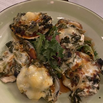 Common Restaurant  - Oysters Rockefeller - Cocktail Bars Near Me - Savannah, Georgia