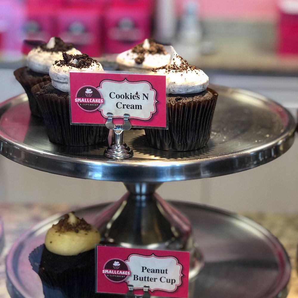 SmallCakes Cupcakery - Cookies N Cream and Peanut Butter Cup - Cupcakes Near Me - Jupiter, Florida SmallCakes Cupcakery - Cookies N Cream and Peanut Butter Cup - Cupcakes Near Me - Jupiter, Florida