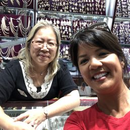 With the ever so famous jeweler, Eva Sam!