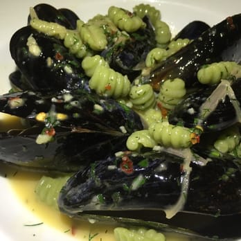 Iron Gate - Maine Mussels "Scampi", Dry Vermouth and Gnoccheti Sardi - New American Near Me - Washington, DC, District of Columbia