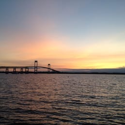 Sunset over the Narragansett