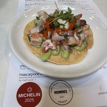 Holbox - Ceviche Smoked Fish Tostada - Latin American Near Me - Los Angeles, California Holbox - Ceviche Smoked Fish Tostada - Latin American Near Me - Los Angeles, California