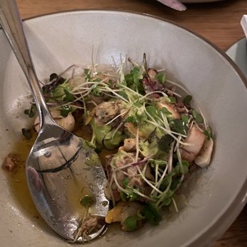 Canon - Octopus and clams - Cocktail Bars Near Me - Sacramento, California