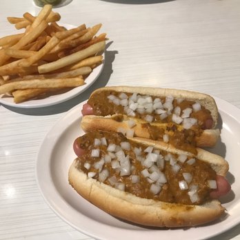 Leo's Coney Island - 2 coneys and fries - Breakfast & Brunch Near Me - Grand Rapids, Michigan