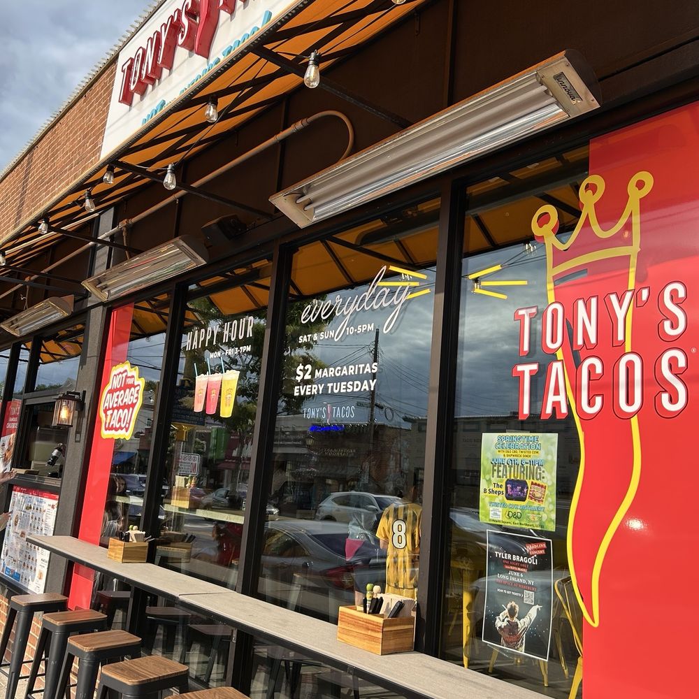 Tony's Tacos - Outdoor seating - Italian Near Me - Huntington, New York Tony's Tacos - Outdoor seating - Italian Near Me - Huntington, New York