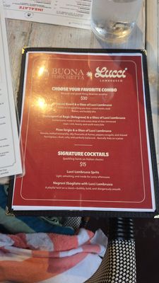 Menu photo 2 Garage Buona Forchetta Coronado, CA Menu photo 2 Garage Buona Forchetta Coronado, CA