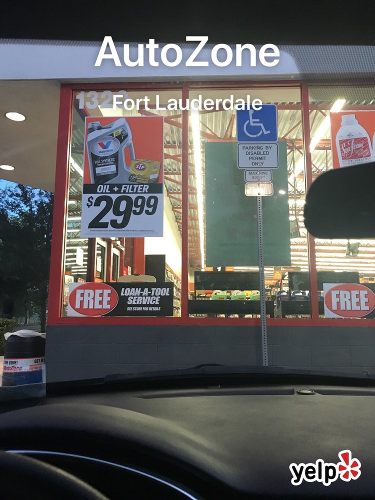 AUTOZONE Updated July 2024 1320 W Sunrise Blvd, Fort Lauderdale