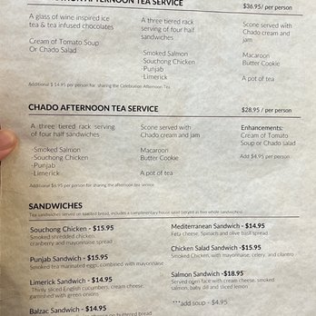 Chado Tea Room - Food menu - Tea Rooms Near Me - Hollywood, California Chado Tea Room - Food menu - Tea Rooms Near Me - Hollywood, California