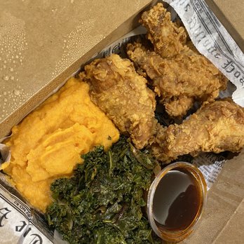 Revival Bar & Kitchen - DONT. Don't only get 2pcs. Get all the pieces. Get ALL the chicken. - New American Near Me - Berkeley, California Revival Bar & Kitchen - DONT. Don't only get 2pcs. Get all the pieces. Get ALL the chicken. - New American Near Me - Berkeley, California