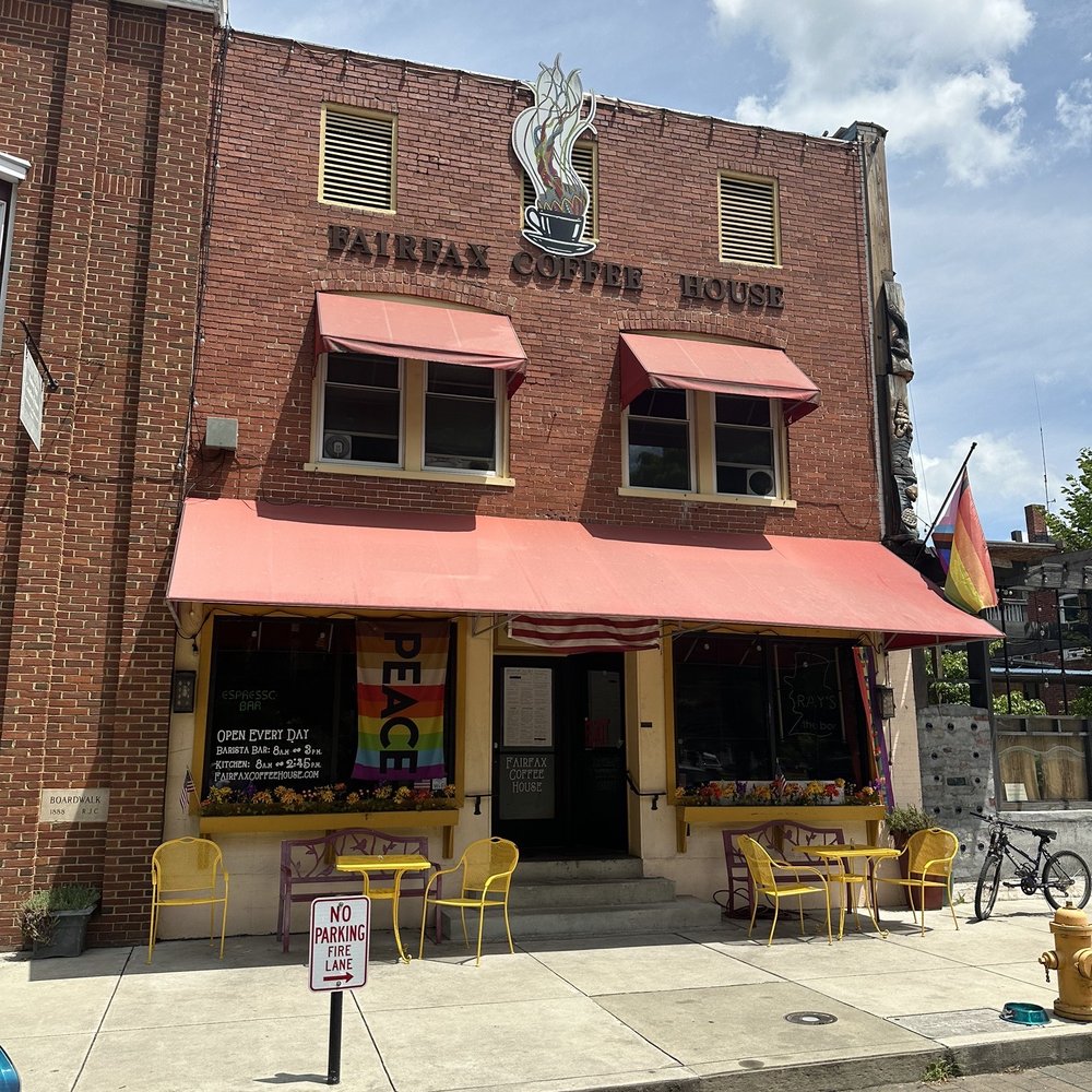 Fairfax Coffee House - Outside - Coffee & Tea Near Me - Berkeley Springs, West Virginia Fairfax Coffee House - Outside - Coffee & Tea Near Me - Berkeley Springs, West Virginia