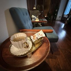 Complimentary tea.