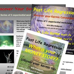 Adventure Into Time and Beyond Hypnotherapy - How Past Lives influence our lives today and our Soul Ties- various workshops