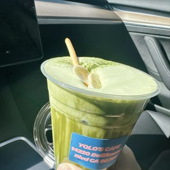 Yolo’s Cafe - Banana matcha - Bubble Tea Near Me - Bellflower, California Yolo’s Cafe - Banana matcha - Bubble Tea Near Me - Bellflower, California