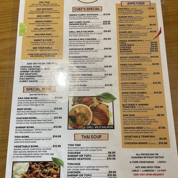 Pad Thai - New menu - Thai Near Me - Lemoore, California