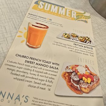 Anna's House - Okemos - Summer menu - Breakfast & Brunch Near Me - Okemos, Michigan Anna's House - Okemos - Summer menu - Breakfast & Brunch Near Me - Okemos, Michigan