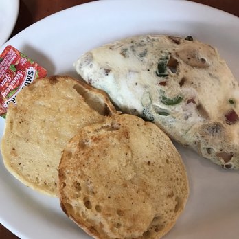 Darren's Cafe - Egg white omelette. Tip : ask for toast / english muffin dry if you don't want butter - Vietnamese Near Me - San Francisco, California