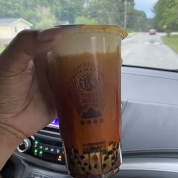 TIGER SUGAR - The #1 drink. Literally milk and sugar. Bleh. - Bubble Tea Near Me - Duluth, Georgia TIGER SUGAR - The #1 drink. Literally milk and sugar. Bleh. - Bubble Tea Near Me - Duluth, Georgia